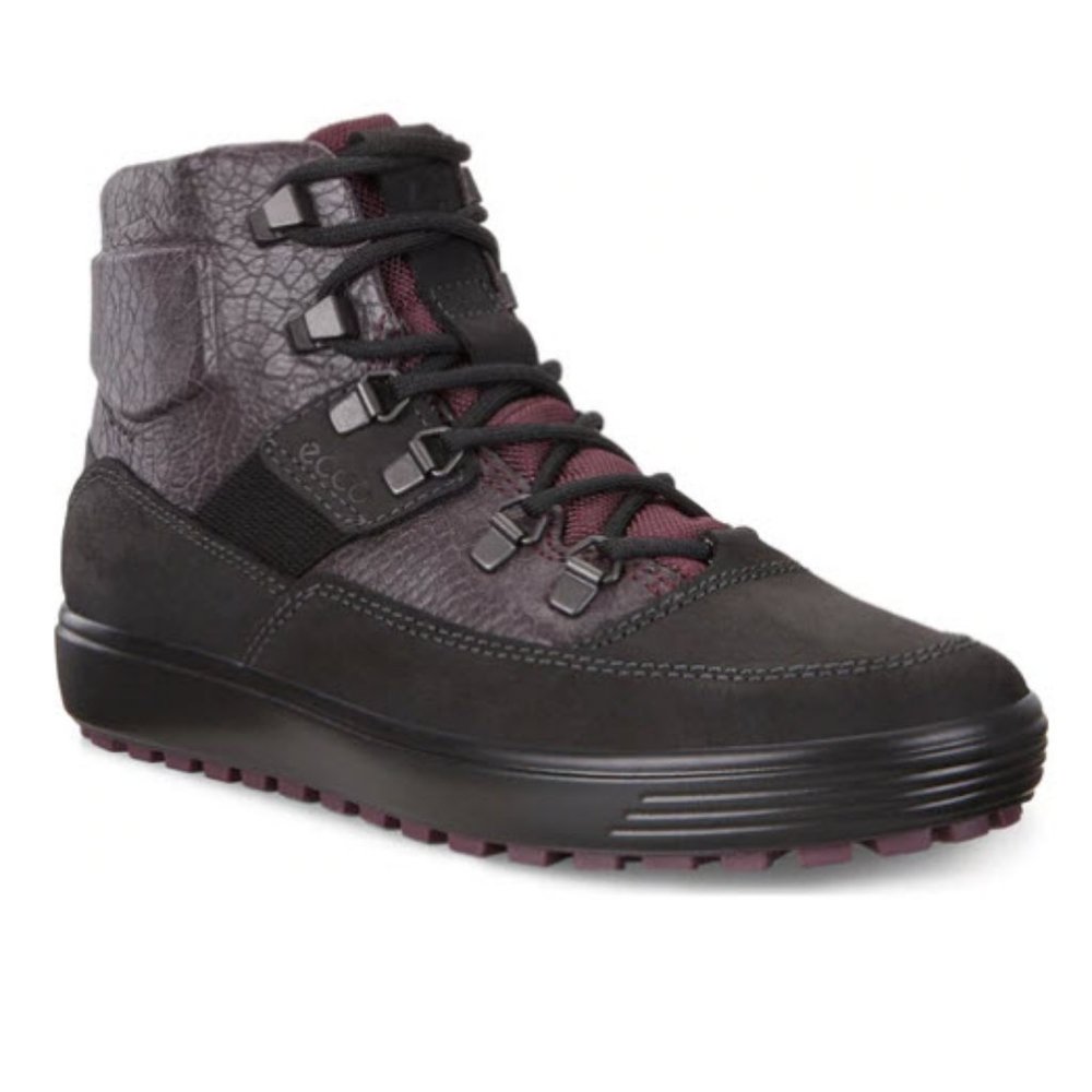 ECCO Soft Tred GTX Sneakers - Women's - Size 9/E40 Black Fig - new in box